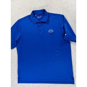 Pinehills Golf Club Under Armour S/S Golf Polo Shirt (Men's Large) Blue